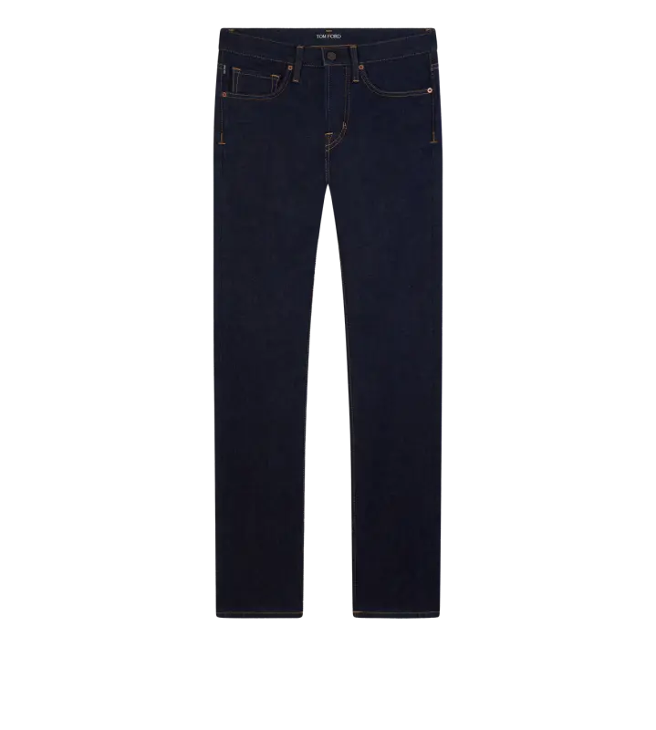 INDIGO RINSE STRETCH SLIM FIT DENIM INDIGO online